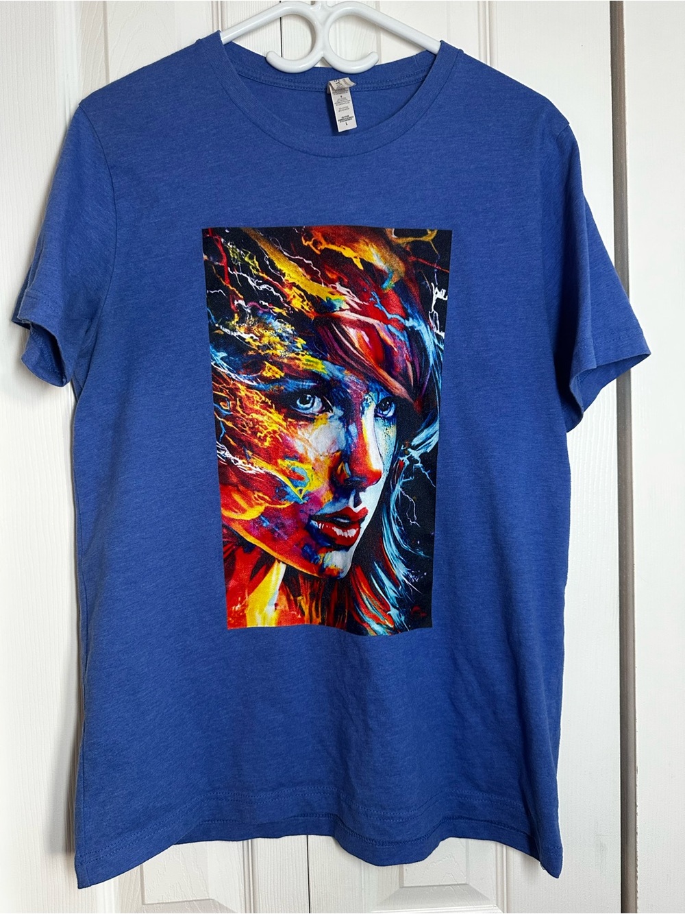 Bella Canvas Taylor swift blue Tee short sleeve #71